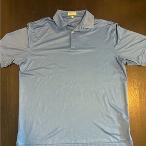 Peter Millar Summer Comfort L Light Blue Polo Shirt